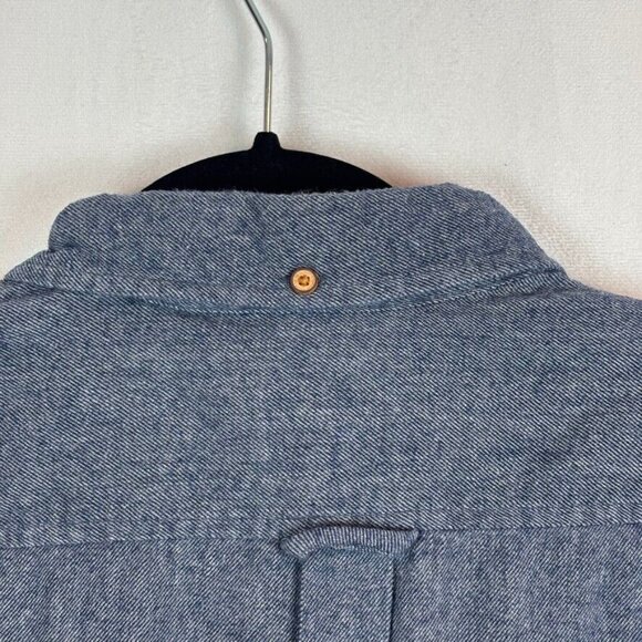 Ben Sherman The Original Mens Chambray Button Down Casual Shirt SZ Small Flannel - Picture 10 of 16